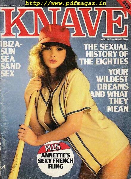 Knave – Vol 14 N 4, April 1982 Cover