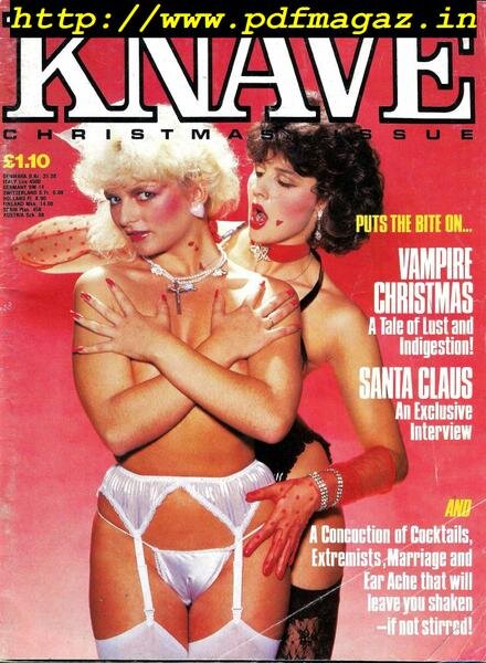 Knave – Vol 17, 1985 Xmas Cover