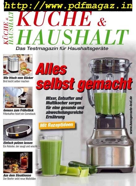 Kuche & Haushalt – August-Oktober 2019 Cover