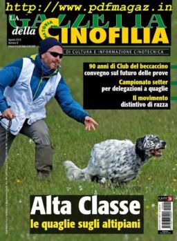 La Gazzetta Della Cinofilia Venatoria – Agosto 2019