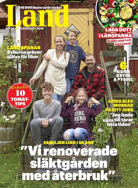 Land – 30 augusti 2019 Cover