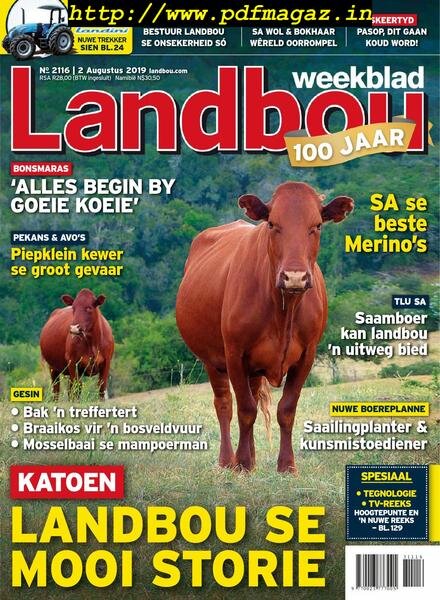 Landbouweekblad – 02 Augustus 2019 Cover
