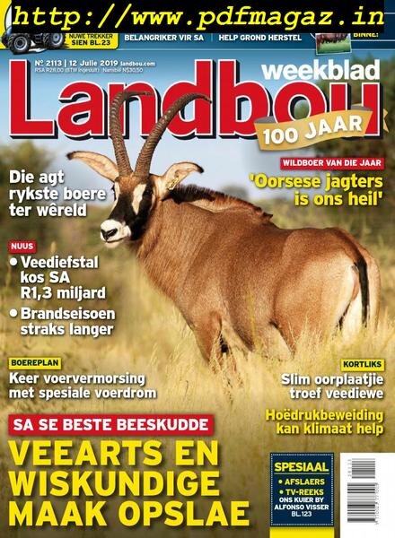 Landbouweekblad – 12 Julie 2019 Cover