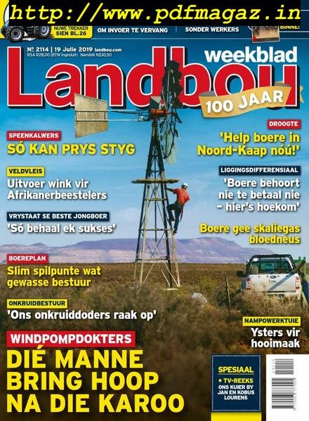 Landbouweekblad – 19 Julie 2019 Cover