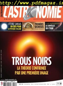 L’Astronomie – juin 2019