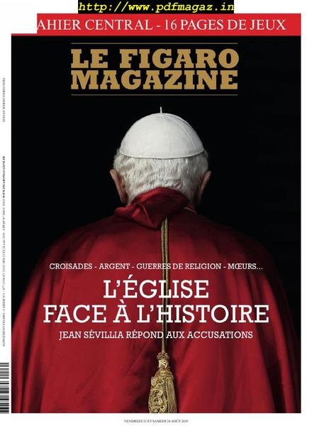 Le Figaro Magazine – 23 Aout 2019 Cover