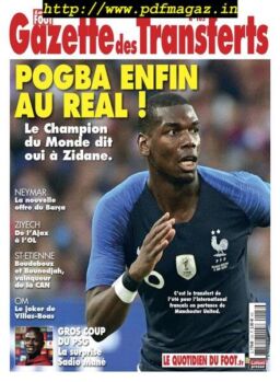 Le Foot Gazette des transferts – 28 juillet 2019