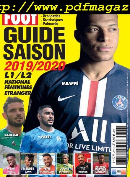 Le Foot Magazine – aout 2019 Cover
