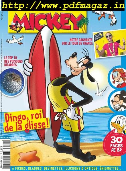 Le Journal de Mickey – 24 juillet 2019 Cover