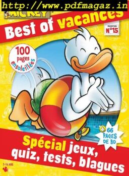 Le Journal de Mickey Best of – juillet 2019