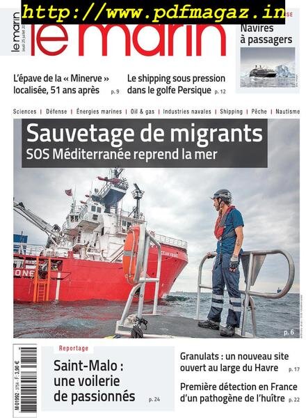 Le Marin – 25 juillet 2019 Cover