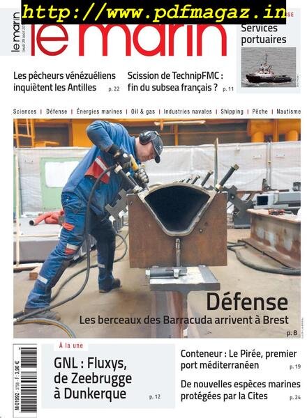 Le Marin – 29 aout 2019 Cover