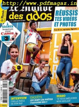 Le Monde des Ados – 24 juillet 2019