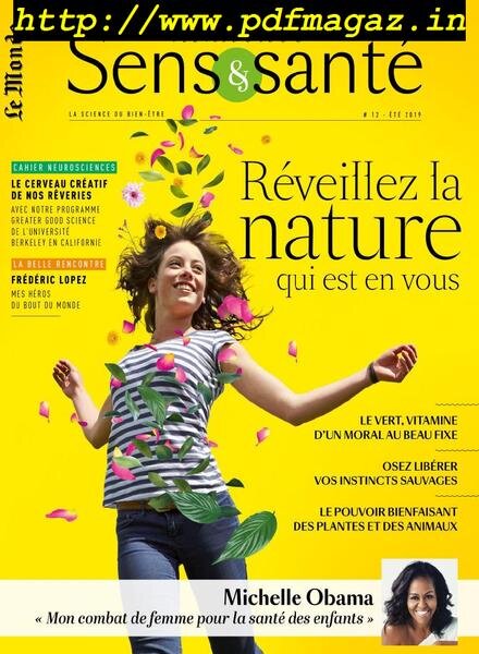 Le Monde Sens & Sante – ete 2019 Cover