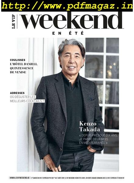 Le Vif Weekend – 1er Aout 2019 Cover