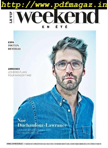 Le Vif Weekend – 25 Juillet 2019 Cover