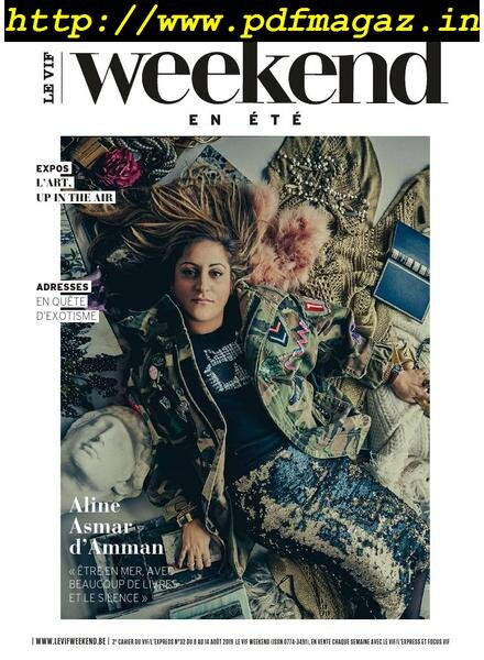 Le Vif Weekend – 8 Aout 2019 Cover