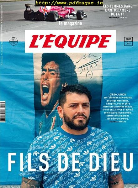 L’Equipe Magazine – 27 Juillet 2019 Cover