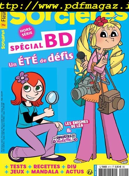 Les P’tites Sorcieres – Hors-Serie – juillet 2019 Cover