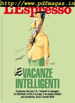 L’Espresso – 04 agosto 2019