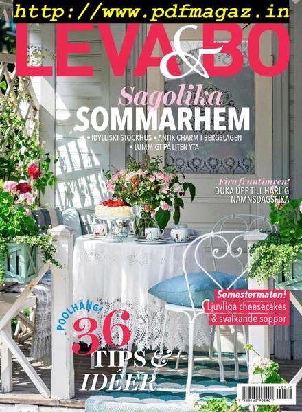 Leva & bo – 11 juli 2019 Cover