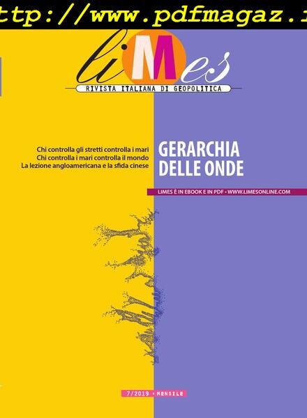 Limes – luglio 2019 Cover