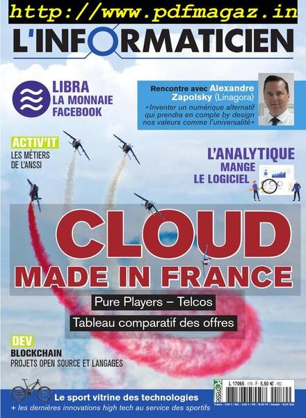 L’Informaticien – juillet 2019 Cover
