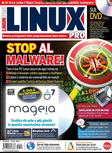 Linux Pro – agosto 2019 Cover