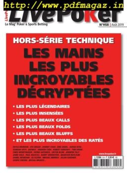 Live Poker – Hors-Serie – 02 aout 2019