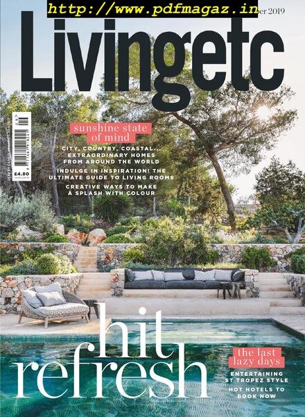 Living Etc UK – September 2019 Cover