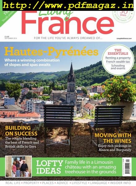 Living France – August 2019 Cover
