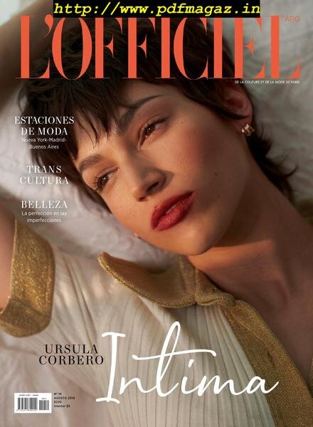 L’Officiel Argentina – agosto 2019 Cover
