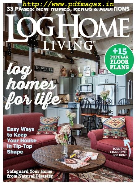 Log Home Living – September 2019 Cover