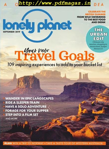 Lonely Planet Traveller UK – September 2019 Cover