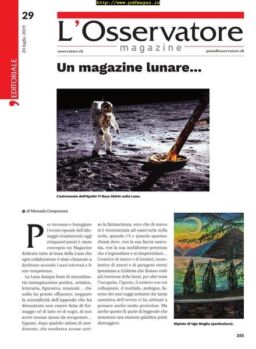 L’Osservatore – 20 luglio 2019