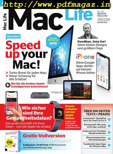 Mac Life Germany – August 2019 Cover