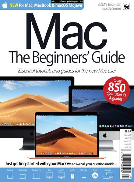 Mac The Beginners’ Guide – August 2019 Cover