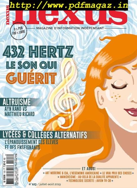 Magazine Nexus – juillet-aout 2019 Cover