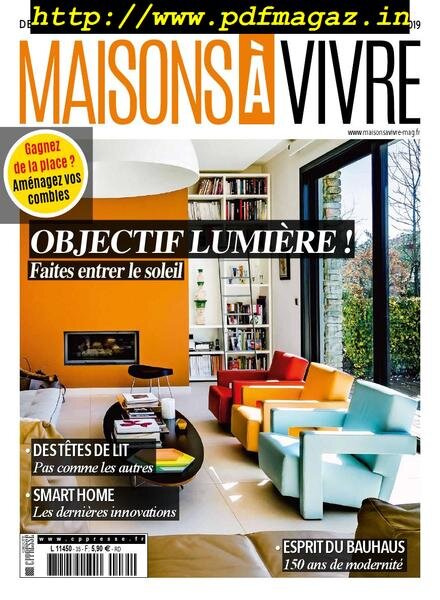 Maisons a Vivre – mai 2019 Cover