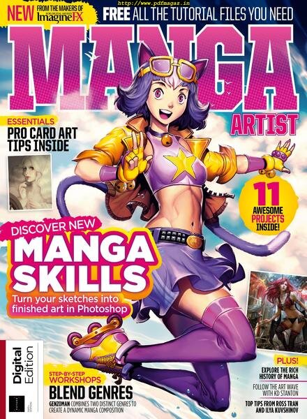 Manga Artist – August 2019 Cover