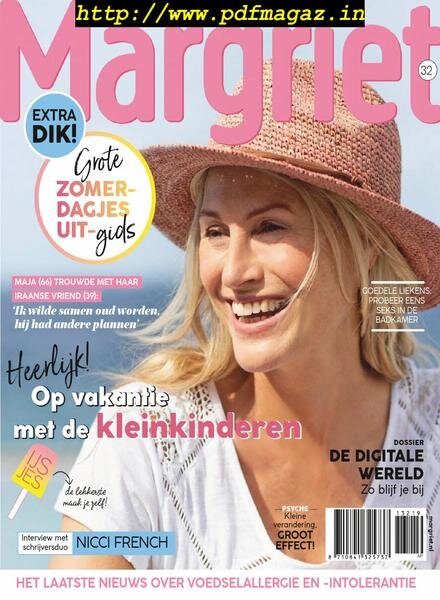 Margriet – juli 25, 2019 Cover