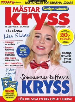 Mastarkryss – 23 juli 2019