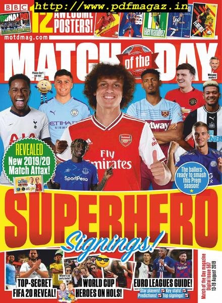 Match of the Day – 13 August 2019 Cover