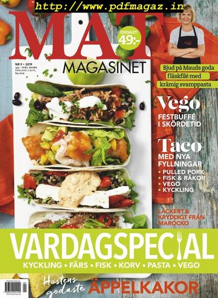 Matmagasinet – september 2019 Cover