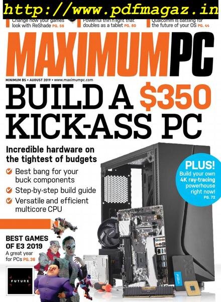 Maximum PC – August 2019 Cover