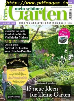 Mein schOner Garten – August 2019