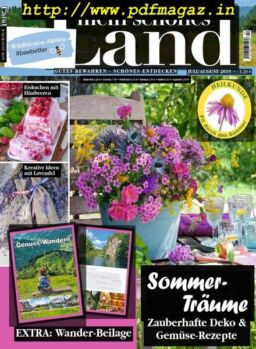 Mein schOnes Land – Juli-August 2019