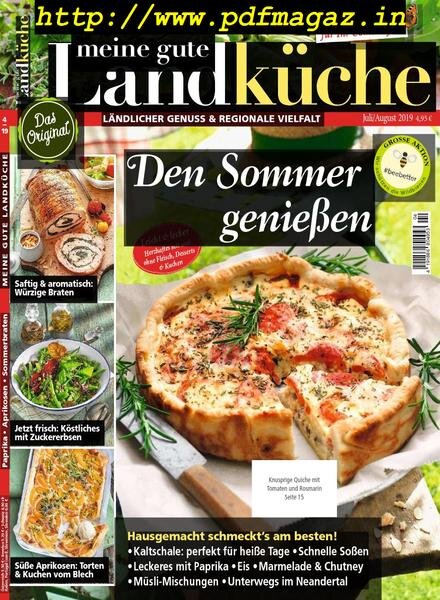 Meine gute Landkuche – Juli-August 2019 Cover