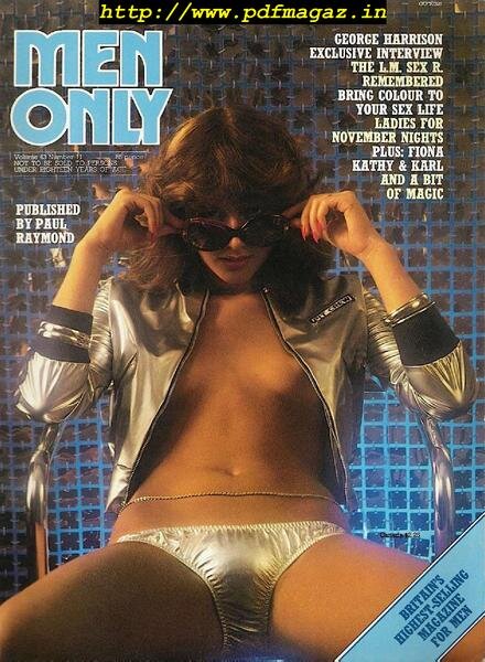 Men Only – Vol 43 N 11, November 1978 Cover