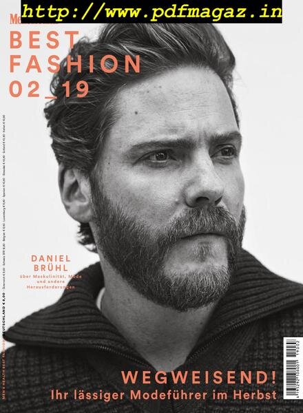 Men’s Health Best Fashion – August 2019 Cover